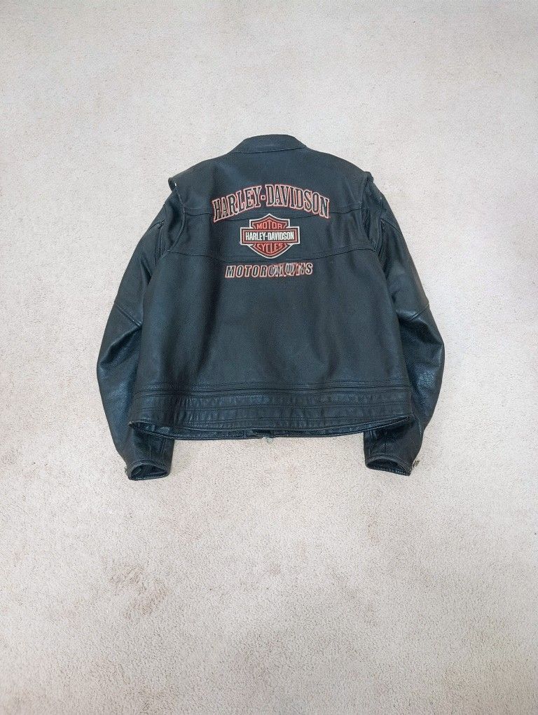 3x Leather Harley-Davidson Motorcycle Jacket