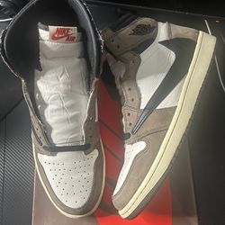 Jordan 1 High Mocha Travis Scott Size 12 Used