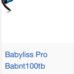 Babyliss Pro Curling Wand $40