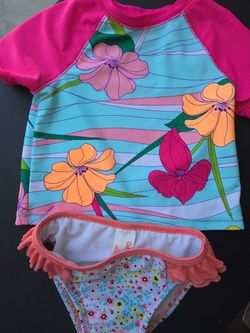 Traje de baño para niña 2T