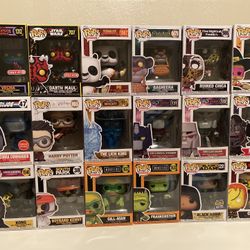 Funko Pop! Lot For Sale 