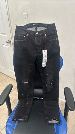 Purple jeans