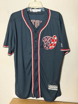 Majestic Juan Soto Washington Nationals Cool Base Jersey Navy XL Stitched