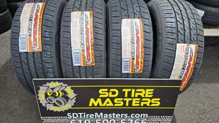 4 NEW TIRES 215/55ZR17 GRAND SPORT AS  w/50k Miles Warranty $300  PLUS TAX 🐝 🛞 FREE INSTALLATION 🐝 🛞