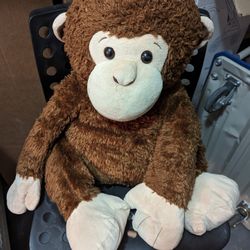 Huge 19" High When Sitting - Stuffed Animal Monkey