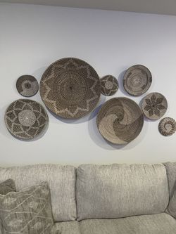 Wicker Basket Wall Art