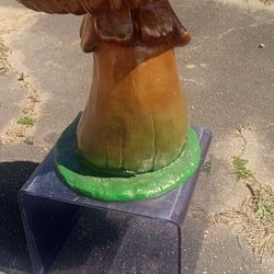 Brand  New Designer Mushroom Can Be Used As Stool Or Garden  Art