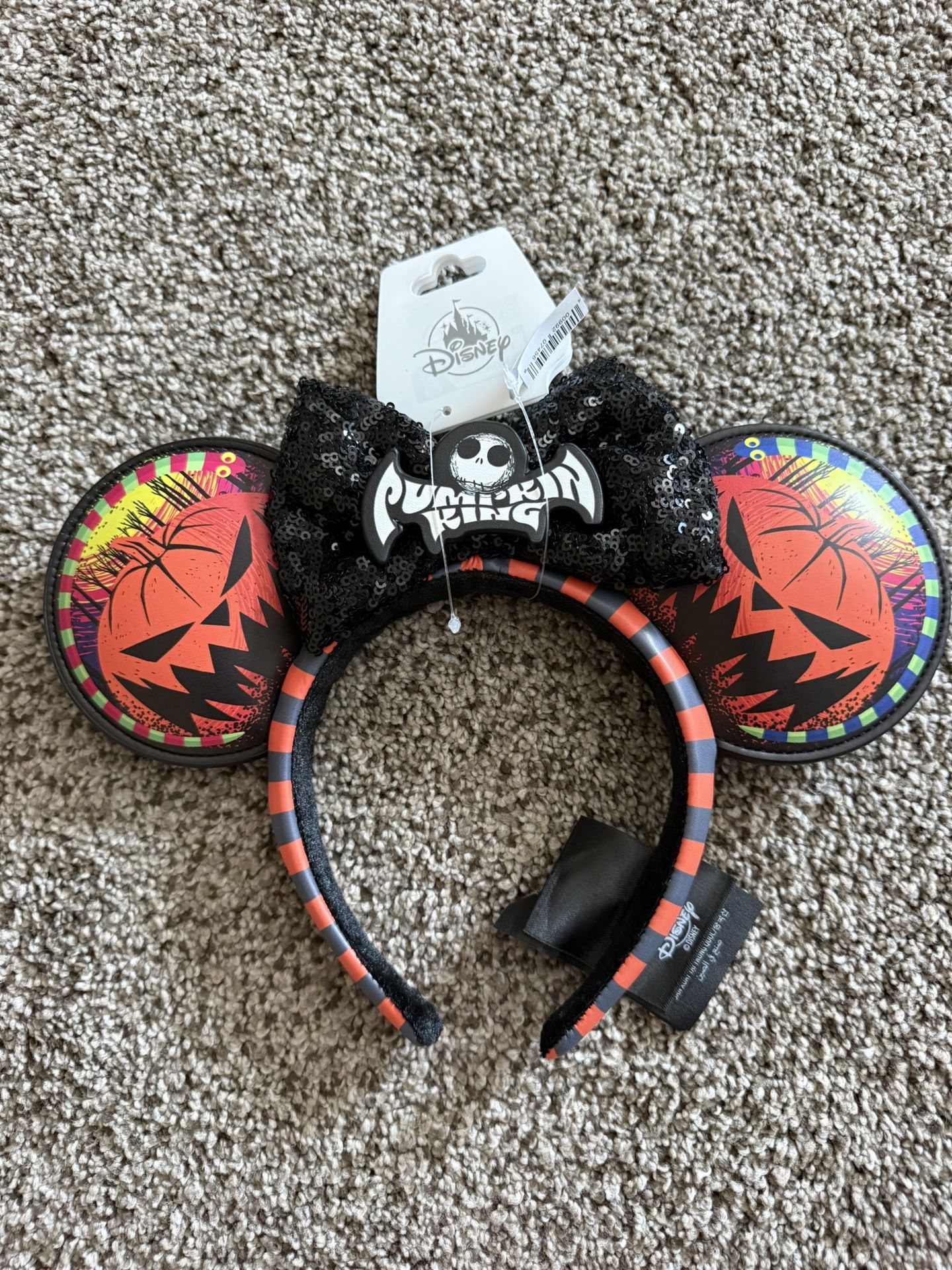 Disney Pumpkin King Ears 