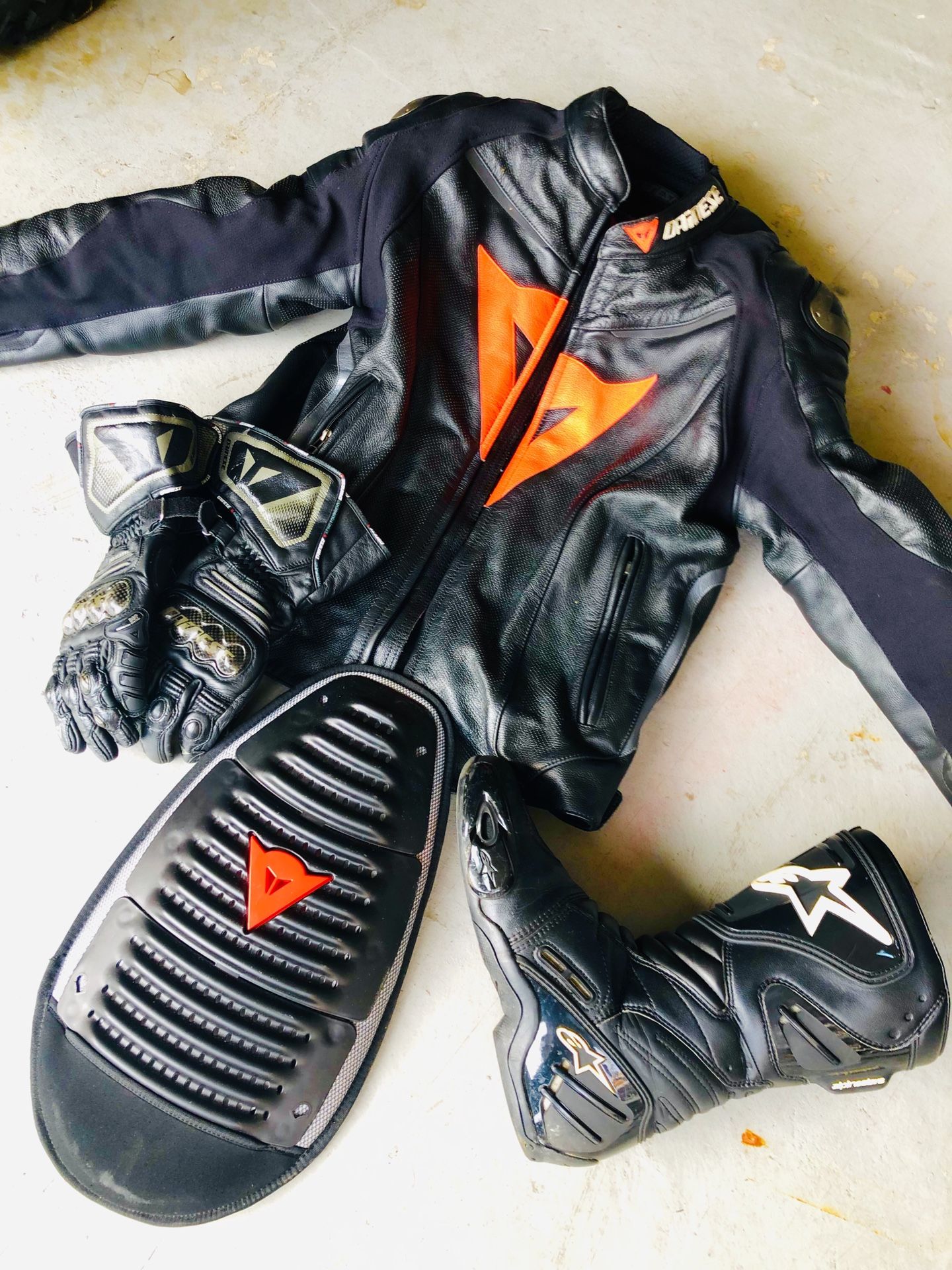 Dainese Motorcycle jacket and gear