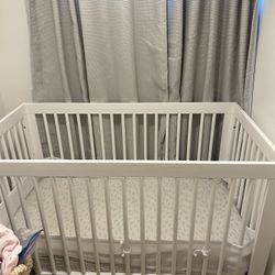 Babyletto 3 In 1 Convertible Crib W/pottery Barn Mattress 