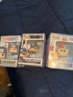 Funko Pop WonderCon Limited Edition Lot of 3