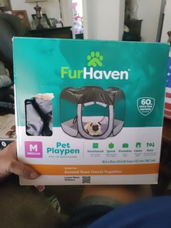 PET PLAYPEN- (BRAND IS FURHAVEN) PICK ⛏️ UP ONLY