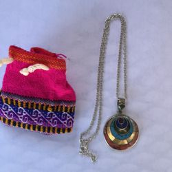 Andean Mother Earth Pendant Peruvian indigenous 