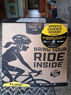 Brand New, Open Box, Saris Fluid 2 Bicycle Trainer Smart Equipped - 9907T