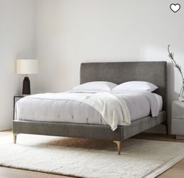 West Elm Queen Bed frame