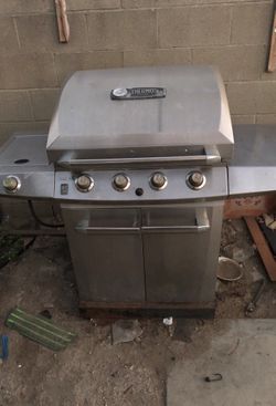 Thermos stainless propane bbq grill