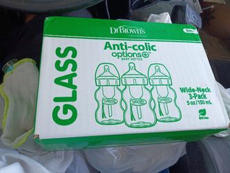 Glass Anti-colic baby bottles