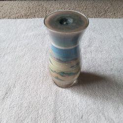 Mountain Sand Candle Glass Decor