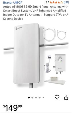 Amplified antenna 85 Mile Range