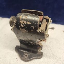 Vintage Collectible Cast Iron Electric Motor Kit.  4x3x4"