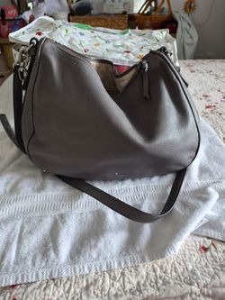 Kate Spade large Grey purse
