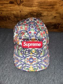 SS23 Supreme Tapestry Camp Cap