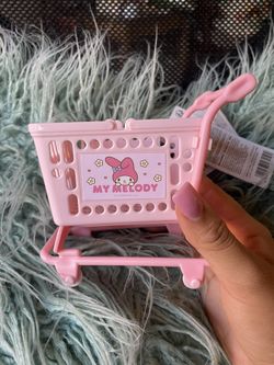 My Melody Mini Shopping Car 
