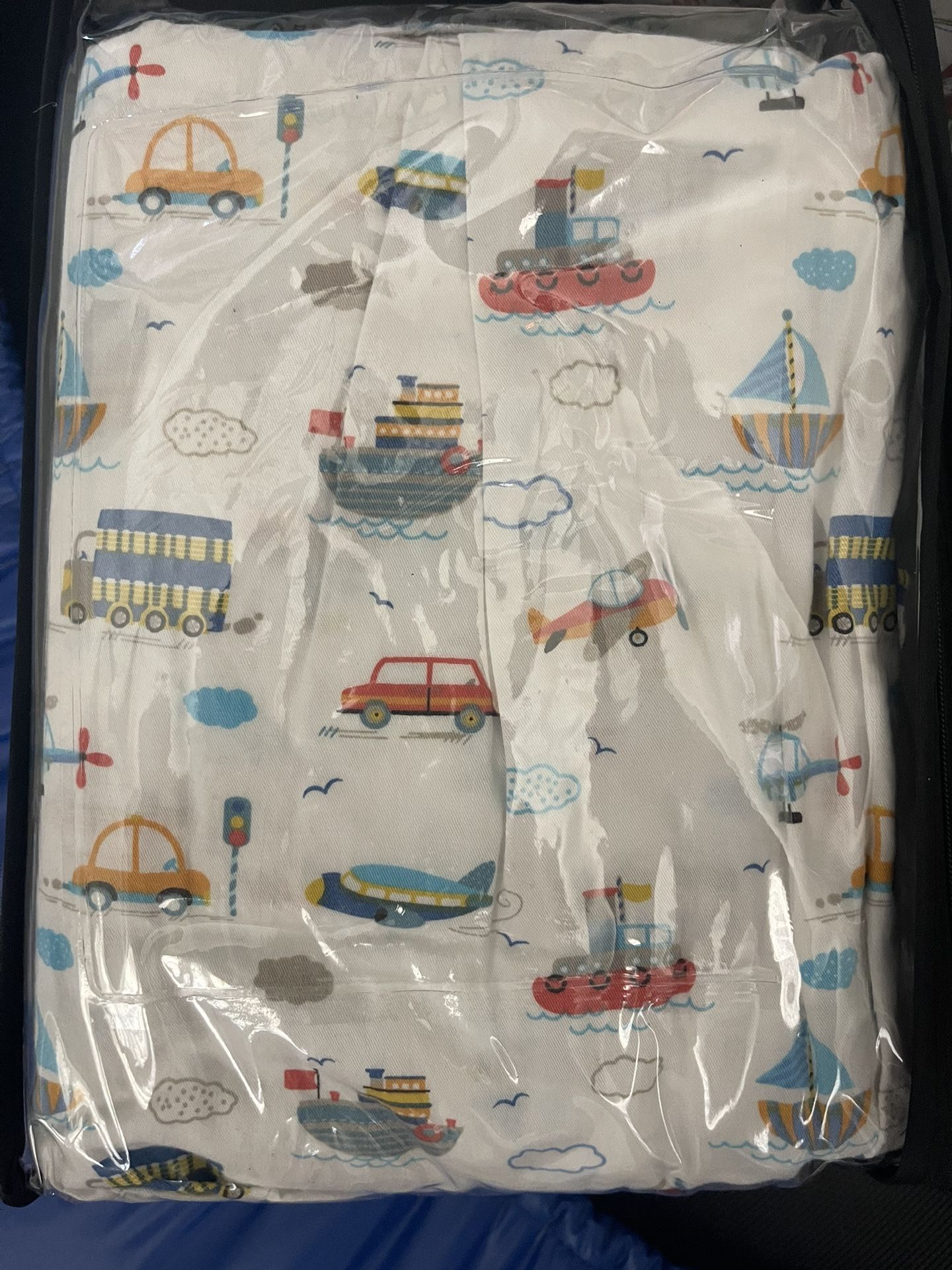Twin Sheet Sets - Fitted/flat/pillow Case Nautical Construction