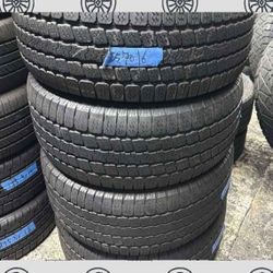 255 70 16 GoodYear Wrangler Set of 4 Used Very Clean Condition