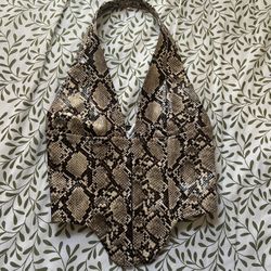 Miaou Mara Corset Beige Python XS