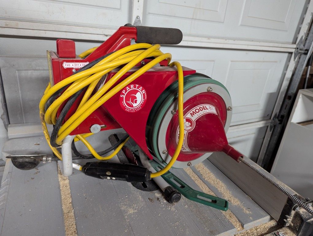 Spartan Model 81 Drain Machine