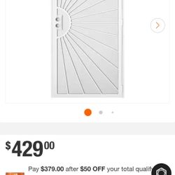 Metal Security Door  NEW