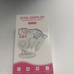 Fetal Doppler JSL-T501 Baby Heart Monitor Baby Shower Gift,  Prenatal Infant
