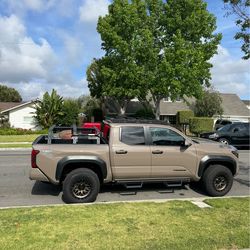 Tacoma bed and roof rack