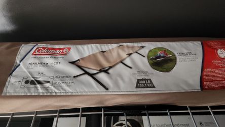 4 Coleman cot- $40 each