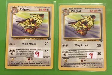 Pidgeot Non-holo Pokémon Jungle, $9 each