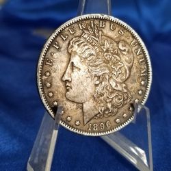 1896-P MORGAN SILVER DOLLAR (TONER)