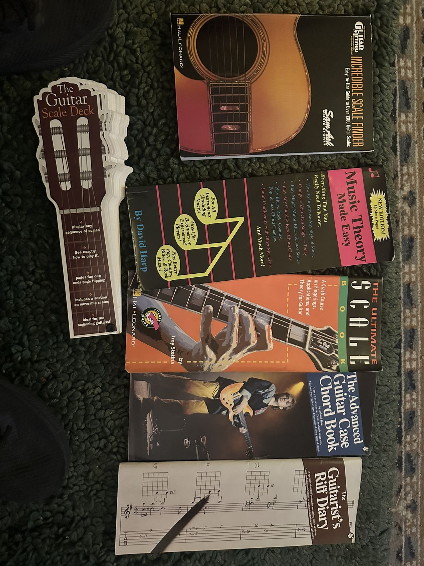 Guitar Learning Books and Tools