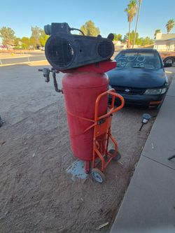 Air compressor.