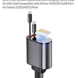 Brand New Retractable Car Charger