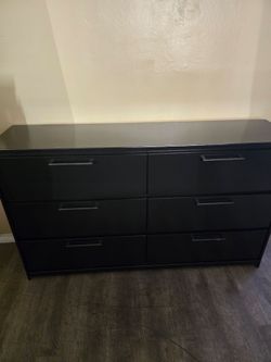 Long Dresser Black 62L 15W 36H Delivery Available