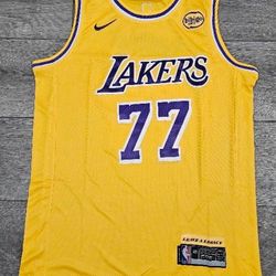 LOS ANGELES LAKERS STITCHED BASKETBALL JERSEY