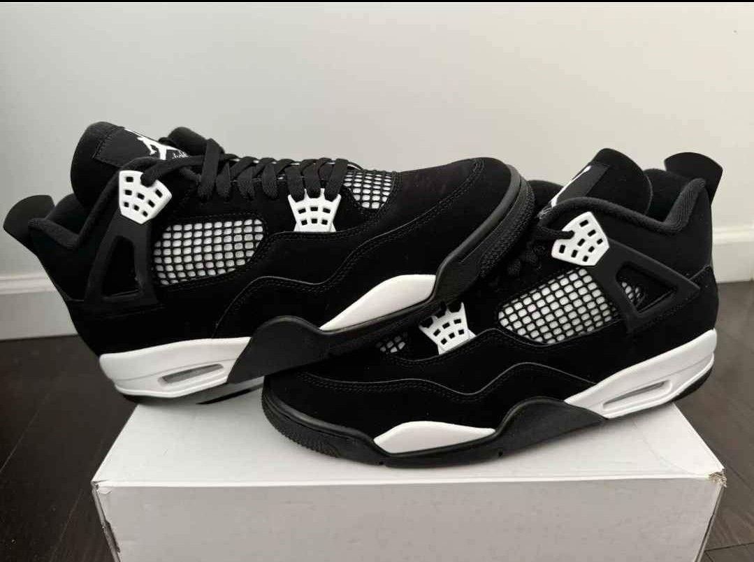 Jordan 4 Retro | White Thunder | Size 12