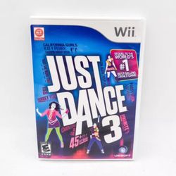 Just Dance 3 Nintendo Wii 2011 No Manual Tested and Working