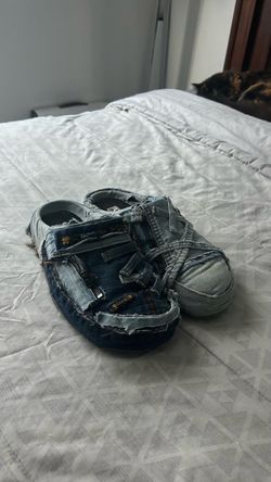 Custom Denim Clogs