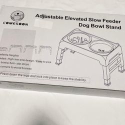 Adjustable feeder pet bowl stand