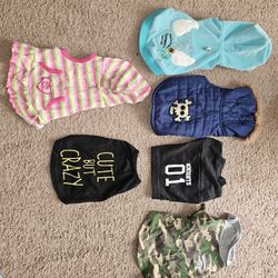 Pet T-shirts Size XS,S