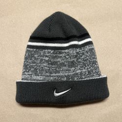 Nike Air Grey Beanie One size Hat Cap Nice Rare!