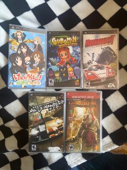 God of War Chains of Olympus PSP and other games