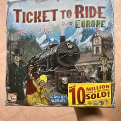 Ticket To Ride To Europe